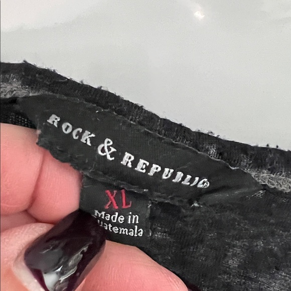 Rock & Republic Charcoal Tank Top - Picture 3 of 3